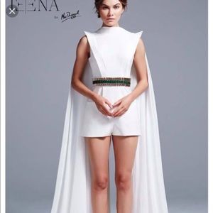 Ieena MacDuggal fashion romper- NWT